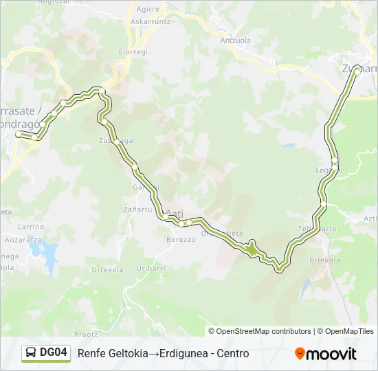 DG04 Bus Line Map