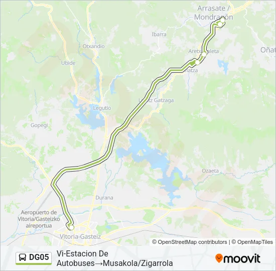 DG05 Bus Line Map