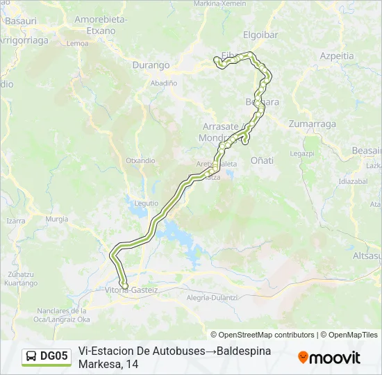 DG05 Bus Line Map