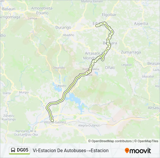 DG05 Bus Line Map