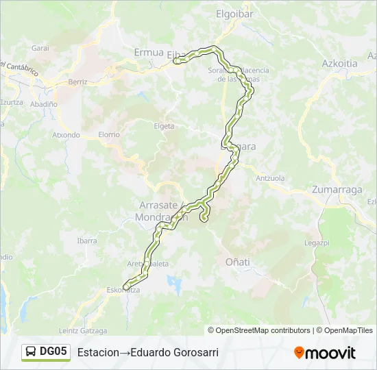 DG05 Bus Line Map