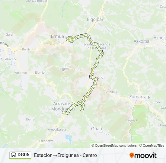 DG05 Bus Line Map