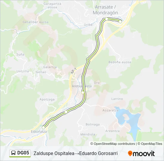 DG05 Bus Line Map