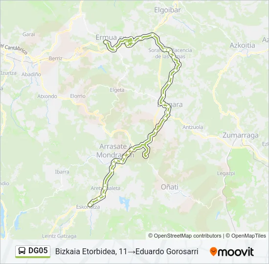 DG05 Bus Line Map