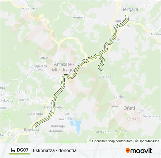 DG07 Bus Line Map