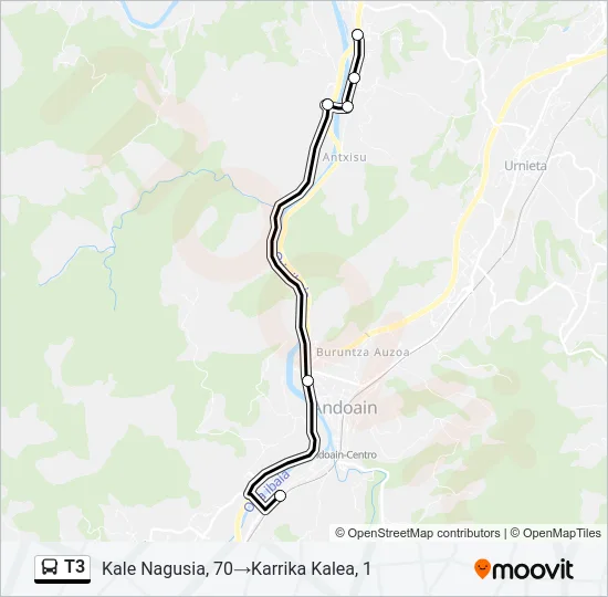 T3  Line Map