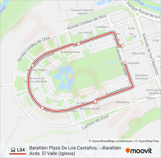 L04 Bus Line Map