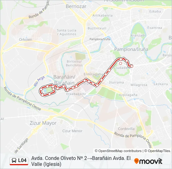 L04 Bus Line Map
