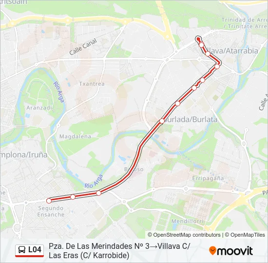 L04 Bus Line Map