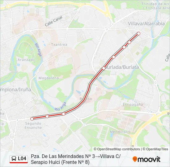 L04 Bus Line Map