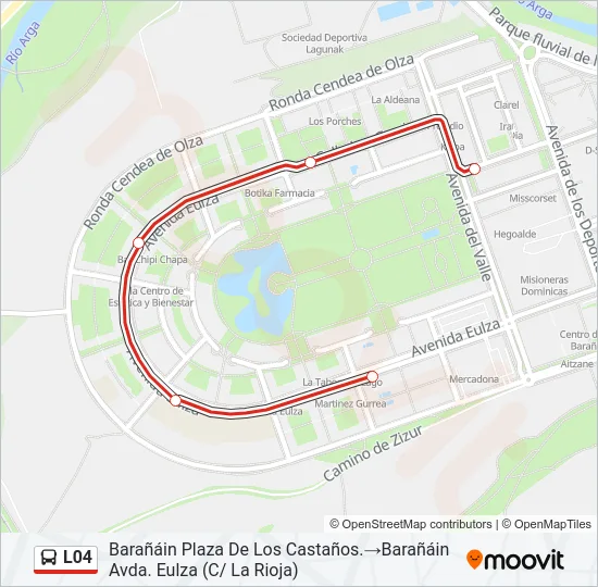 L04 Bus Line Map