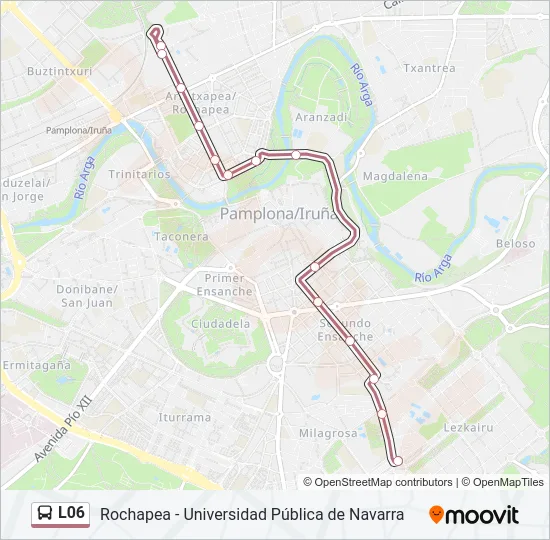 L06 Bus Line Map