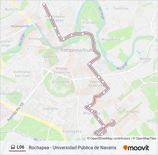 L06 Bus Line Map