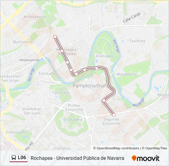 L06 Bus Line Map