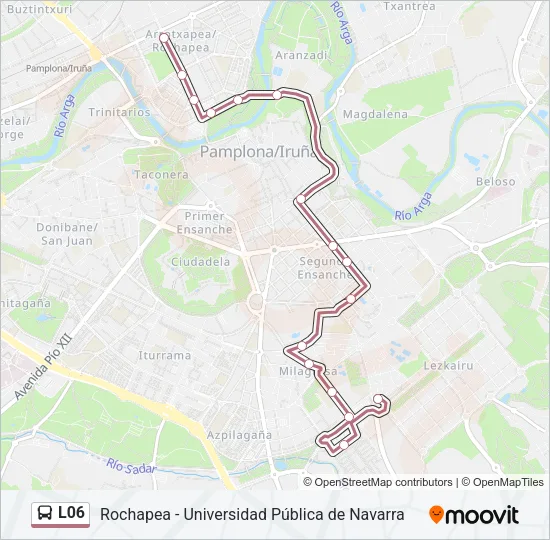 L06 Bus Line Map