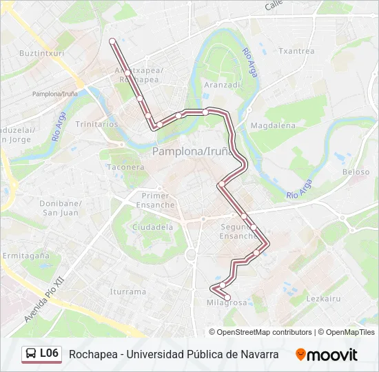 L06 Bus Line Map