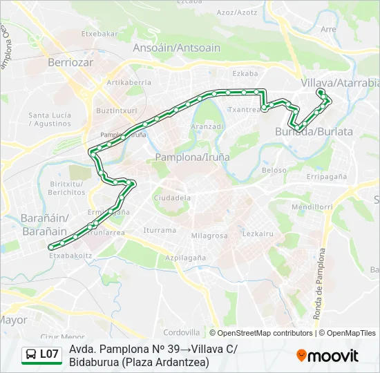 L07 Bus Line Map
