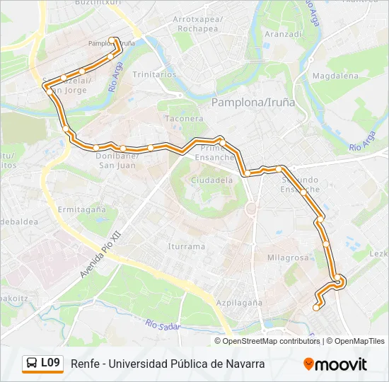 L09 Bus Line Map