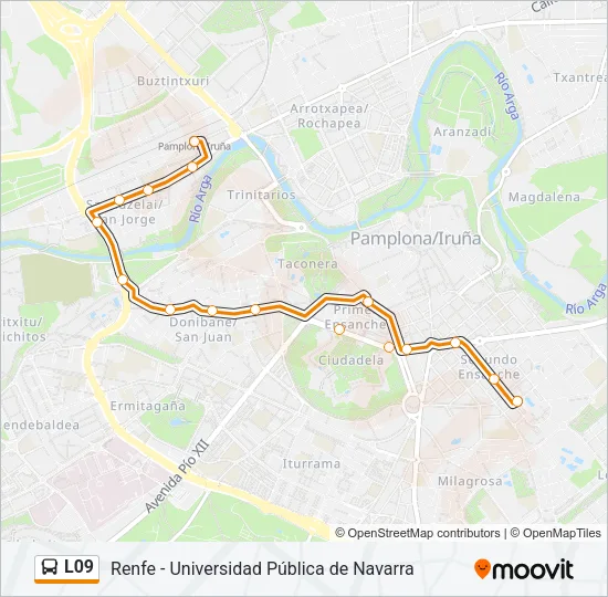 L09 Bus Line Map