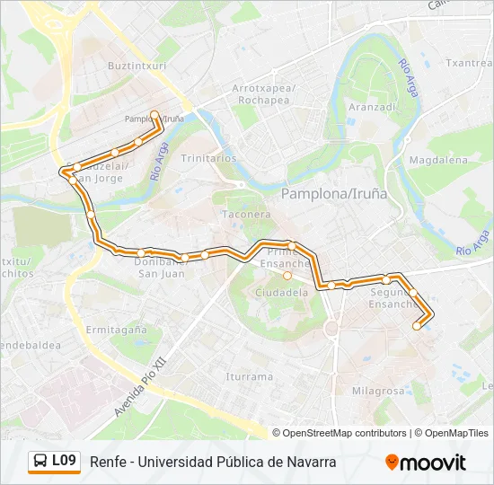 L09 Bus Line Map