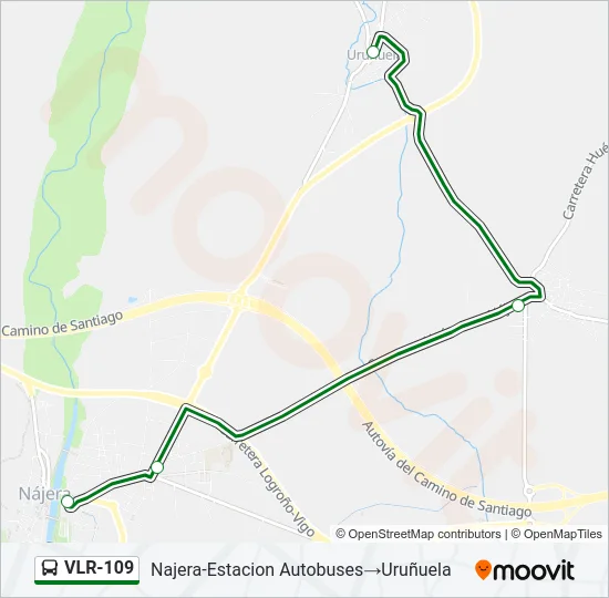 VLR-109 Bus Line Map