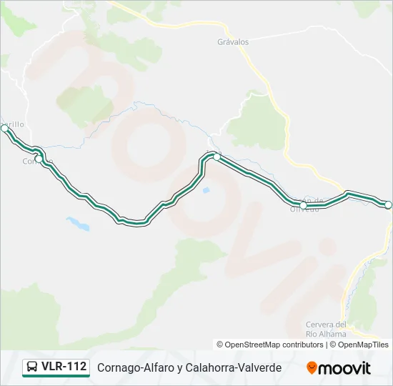 VLR-112 Bus Line Map