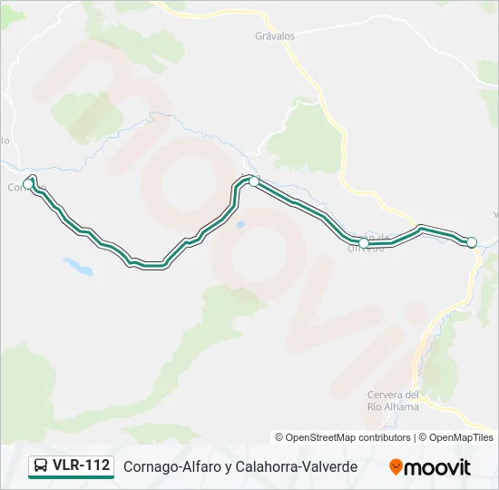 VLR-112 Bus Line Map