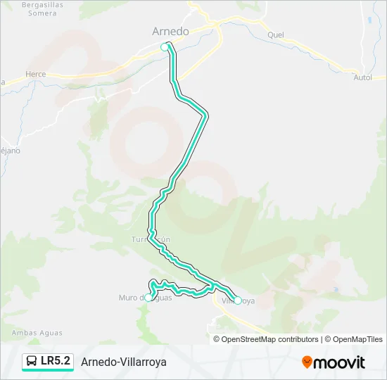 LR5.2 Bus Line Map