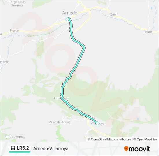 LR5.2 Bus Line Map