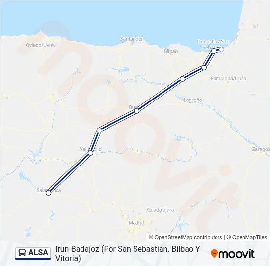 ALSA bus Mapa de línia