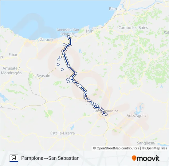 PM-S.S PU Bus Line Map