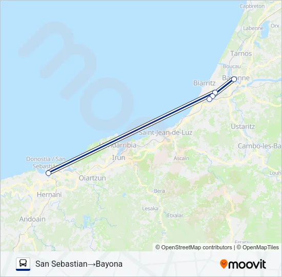 S.SE-BAYO Bus Line Map