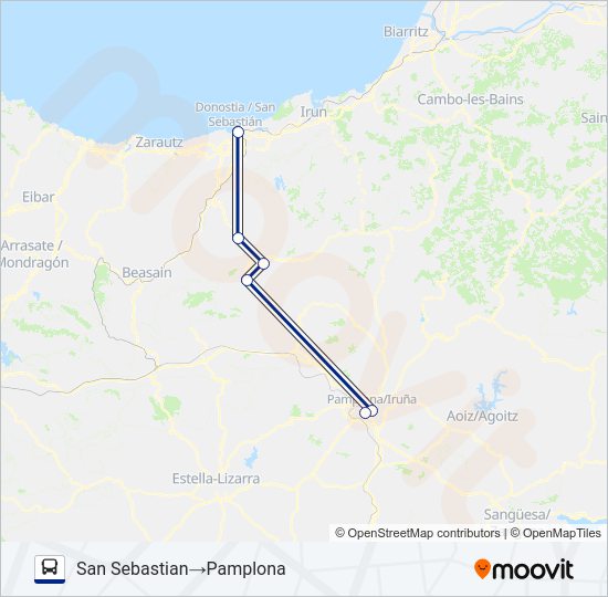 S.SEB-PAM Bus Line Map