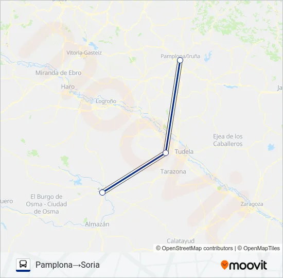 PA-CINT-SO Bus Line Map
