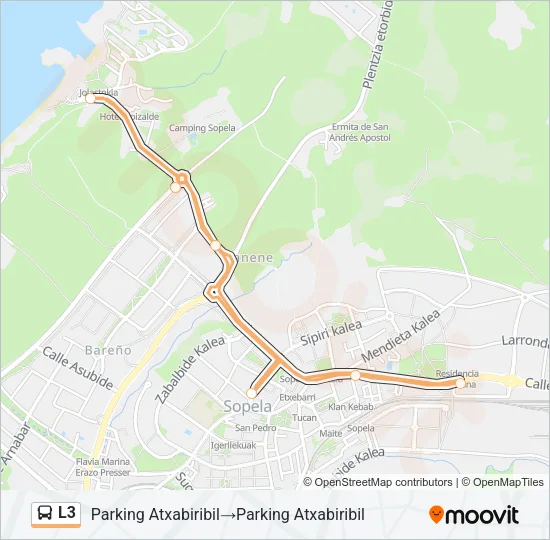 L3 Bus Line Map