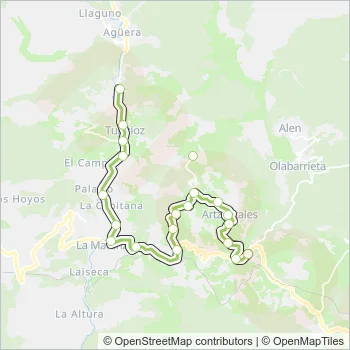 A0653 Bus Line Map