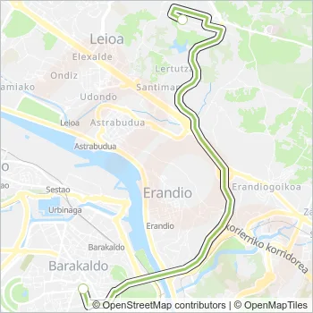 A2326 Bus Line Map