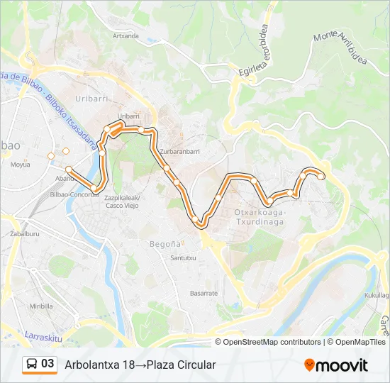 03 Bus Line Map