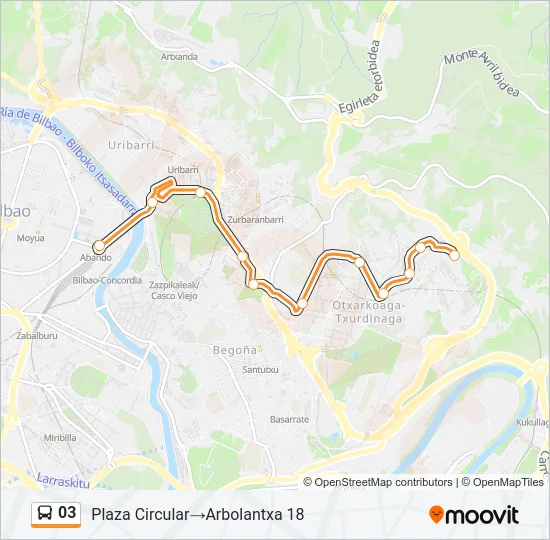03 Bus Line Map