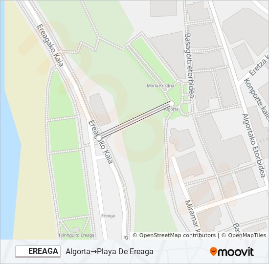EREAGA funicular Line Map