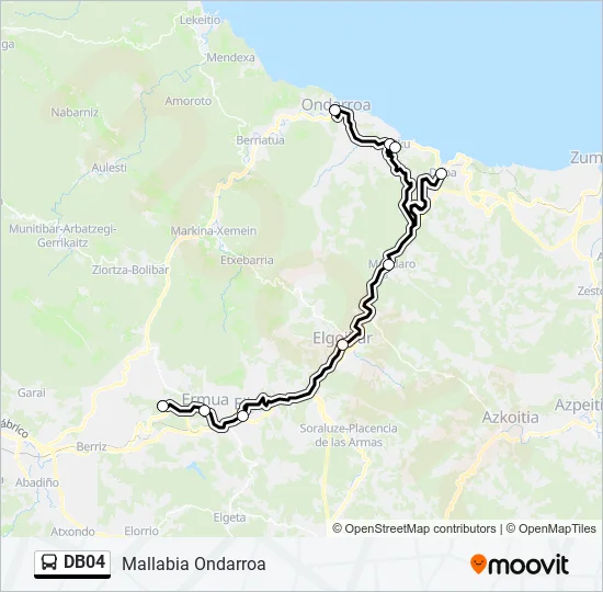 DB04  Line Map