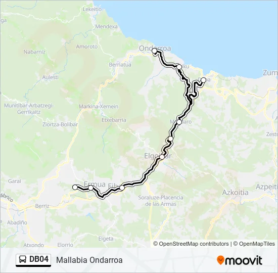 DB04  Line Map