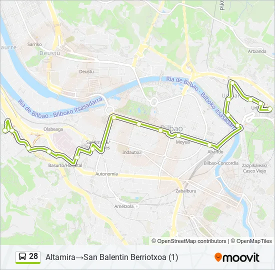 28  Line Map