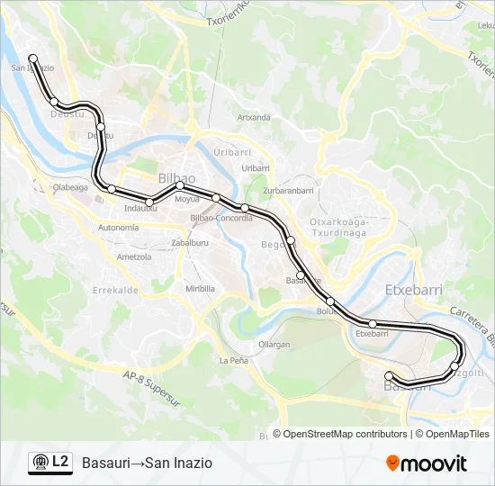 L2  Line Map
