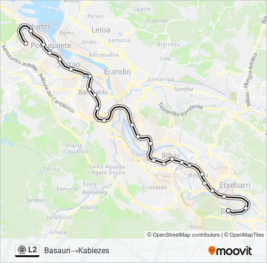 L2  Line Map