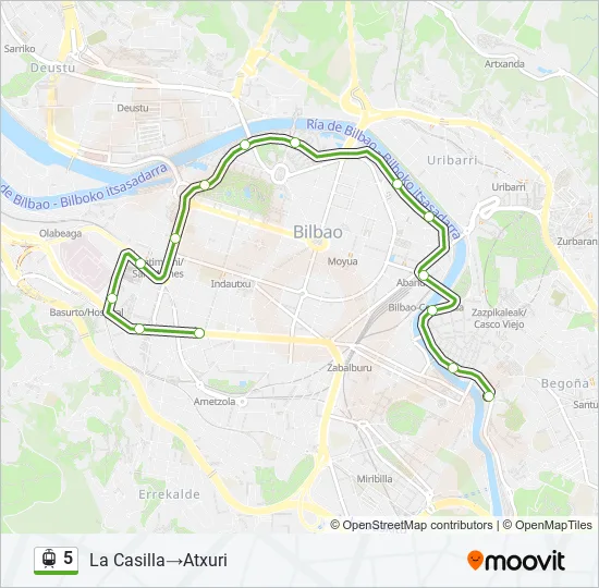 5  Line Map
