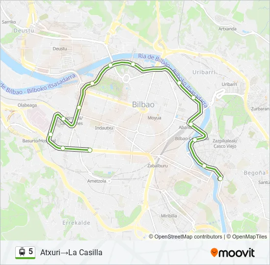5  Line Map