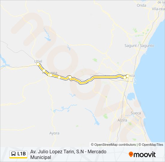 L1B  Line Map