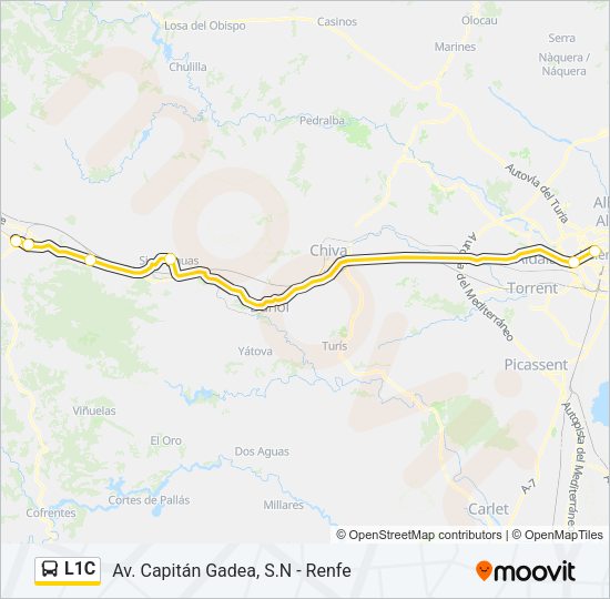 L1C  Line Map