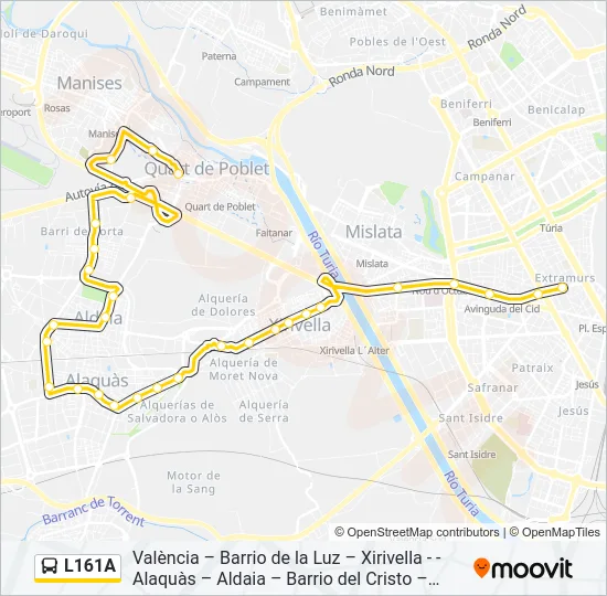 L161A  Line Map